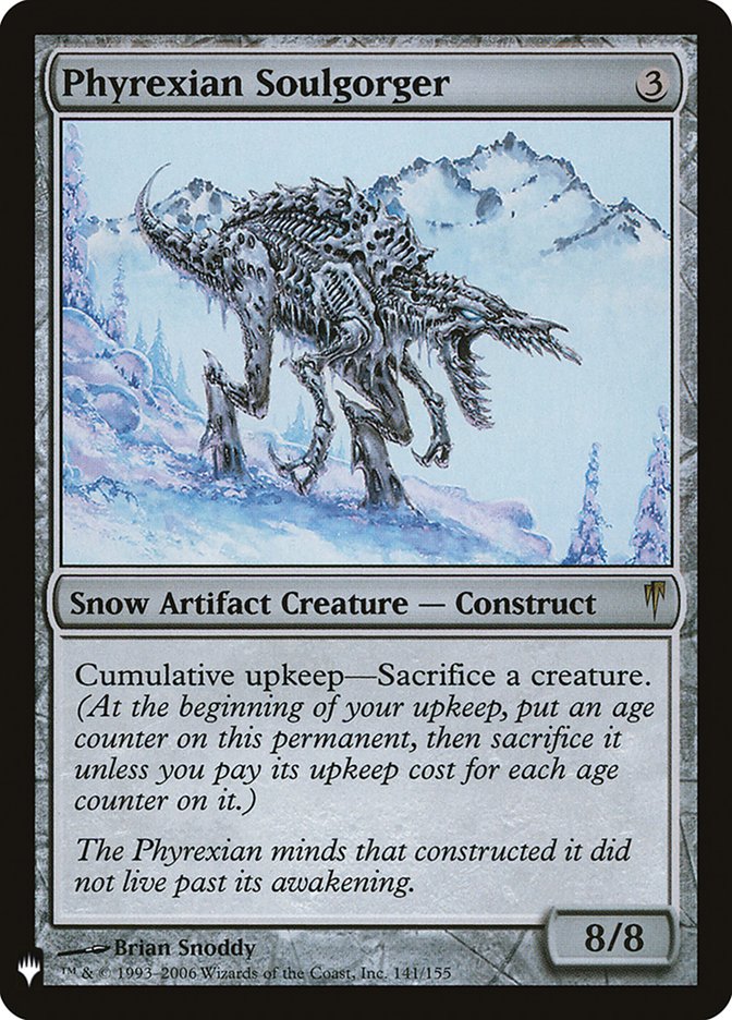 Magic the Gathering Card - Phyrexian Soulgorger - MTG Circle