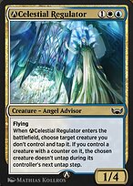 Magic the Gathering Card - A-Celestial Regulator - MTG Circle
