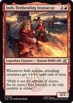 Magic the Gathering Card - Iroh, Firebending Instructor - MTG Circle