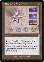 Magic the Gathering Card - Chromatic Star - MTG Circle