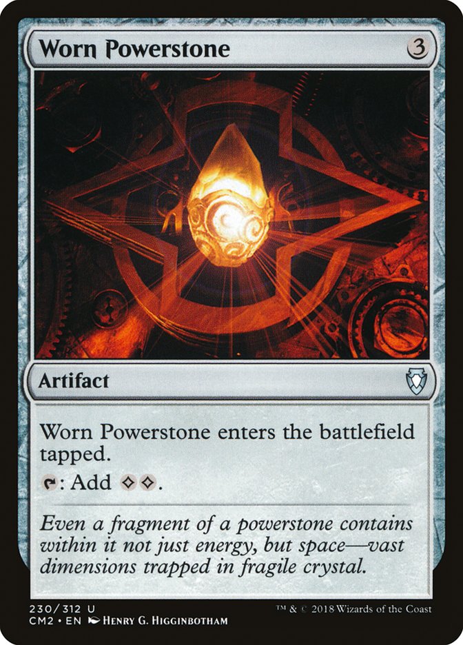 Magic the Gathering Card - Worn Powerstone - MTG Circle