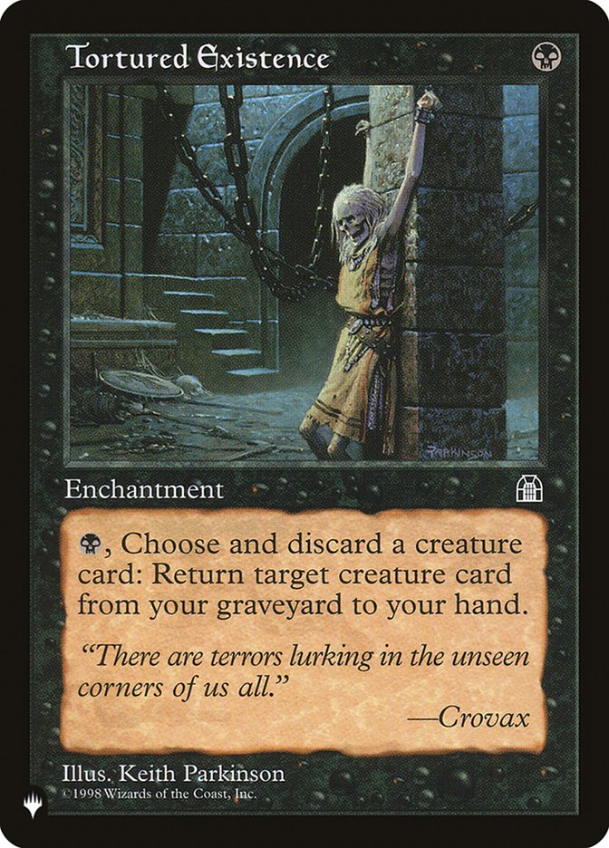 Magic the Gathering Card - Tortured Existence - MTG Circle