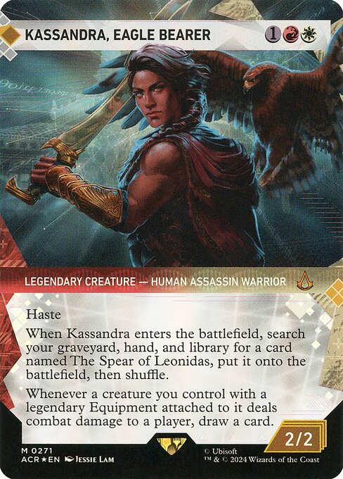 Magic the Gathering Card - Kassandra, Eagle Bearer - MTG Circle