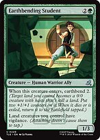 Magic the Gathering Card - Earthbending Student - MTG Circle