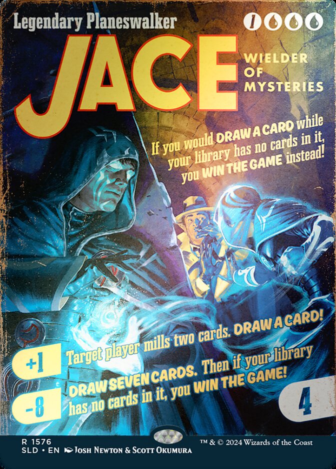 Magic the Gathering Card - Jace, Wielder of Mysteries - MTG Circle