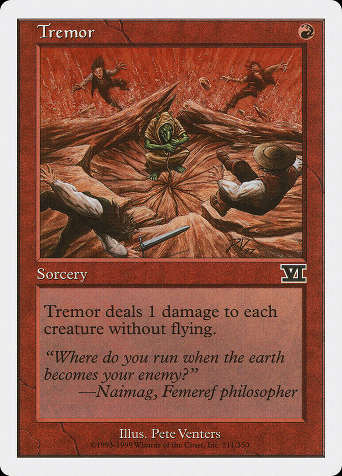 Magic the Gathering Card - Tremor - MTG Circle