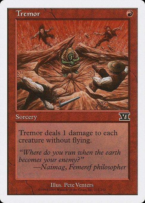Magic the Gathering Card - Tremor - MTG Circle