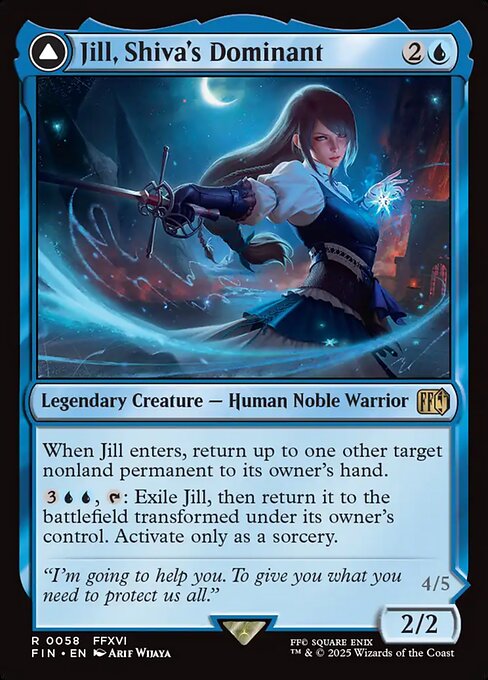 Magic the Gathering Card - Jill, Shiva's Dominant - MTG Circle