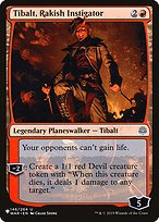 Magic the Gathering Card - Tibalt, Rakish Instigator - MTG Circle