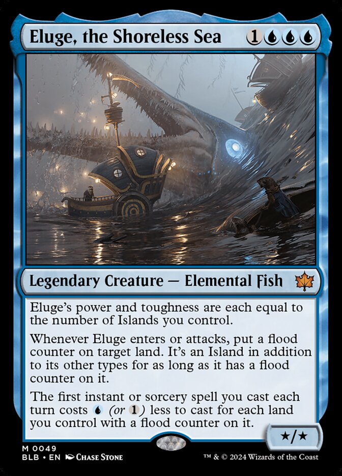 Magic the Gathering Card - Eluge, the Shoreless Sea - MTG Circle