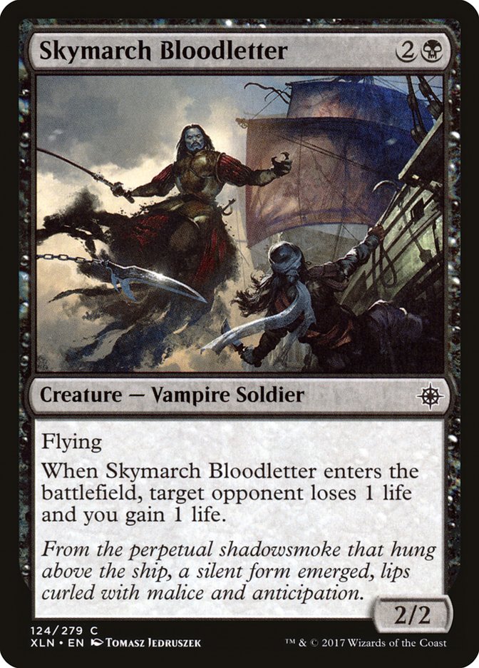 Magic the Gathering Card - Skymarch Bloodletter - MTG Circle