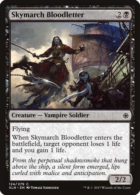 Magic the Gathering Card - Skymarch Bloodletter - MTG Circle