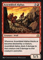 Magic the Gathering Card - Assembled Alphas - MTG Circle