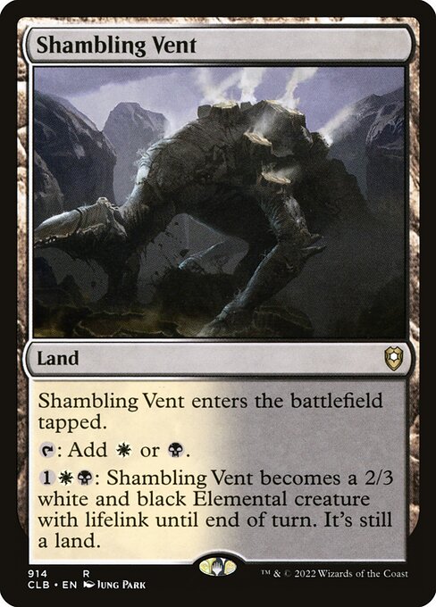 Magic the Gathering Card - Shambling Vent - MTG Circle