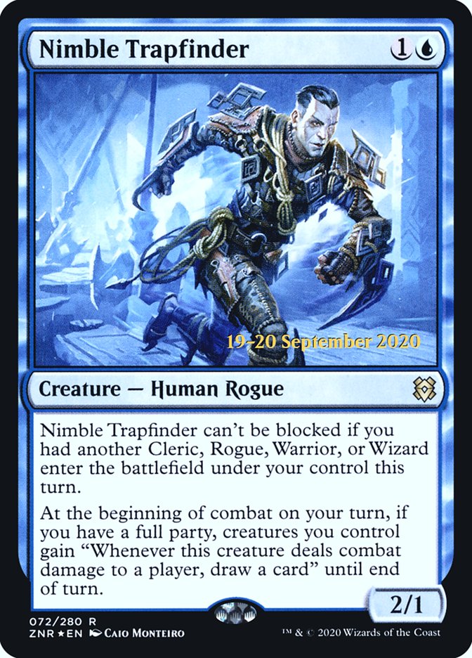 Magic the Gathering Card - Nimble Trapfinder - MTG Circle