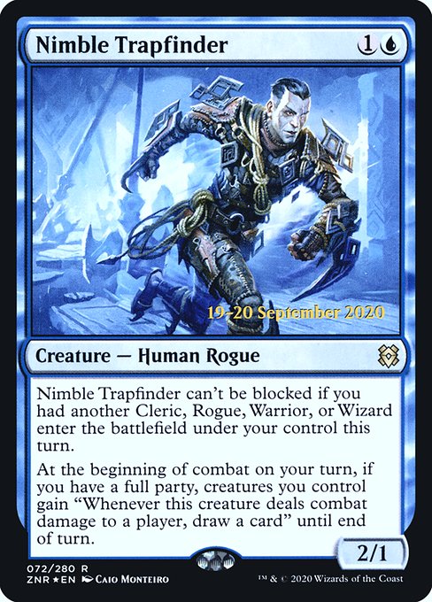 Magic the Gathering Card - Nimble Trapfinder - MTG Circle