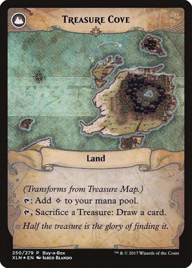 Magic the Gathering Card - Treasure Cove - MTG Circle