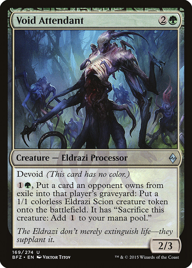 Magic the Gathering Card - Void Attendant - MTG Circle