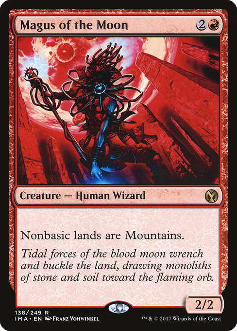 Magic the Gathering Card - Magus of the Moon - MTG Circle