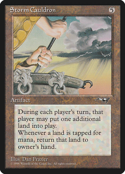 Magic the Gathering Card - Storm Cauldron - MTG Circle