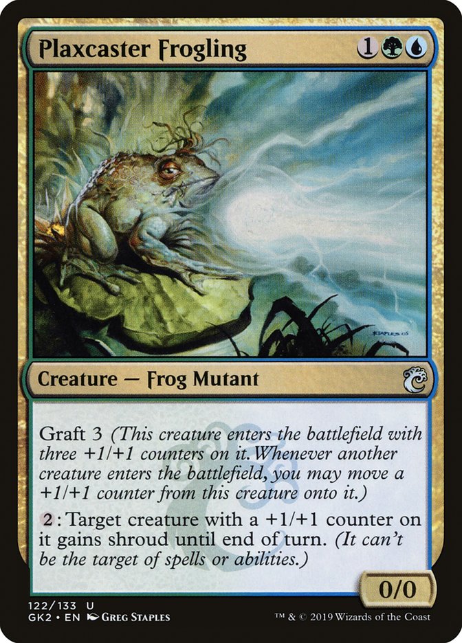 Magic the Gathering Card - Plaxcaster Frogling - MTG Circle