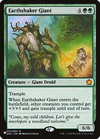 Magic the Gathering Card - Earthshaker Giant - MTG Circle