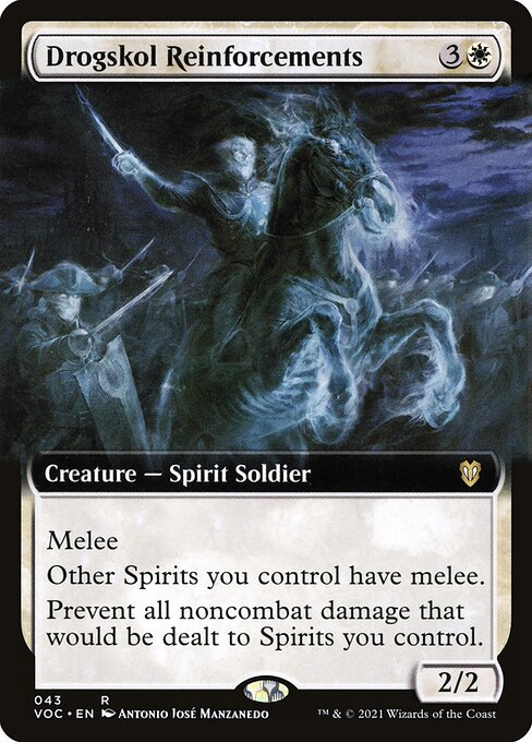 Magic the Gathering Card - Drogskol Reinforcements - MTG Circle