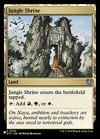 Magic the Gathering Card - Jungle Shrine - MTG Circle