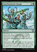 Magic the Gathering Card - Synchronized Charge - MTG Circle