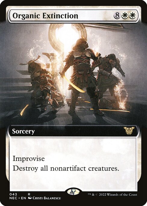 Magic the Gathering Card - Organic Extinction - MTG Circle