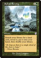 Magic the Gathering Card - Sylvan Scrying - MTG Circle