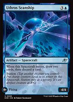 Magic the Gathering Card - Uthros Scanship - MTG Circle