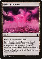 Magic the Gathering Card - Grixis Panorama - MTG Circle