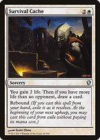 Magic the Gathering Card - Survival Cache - MTG Circle