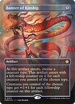 Magic the Gathering Card - Banner of Kinship - MTG Circle