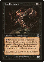 Magic the Gathering Card - Zombie Boa - MTG Circle