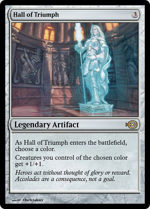 Magic the Gathering Card - Hall of Triumph - MTG Circle