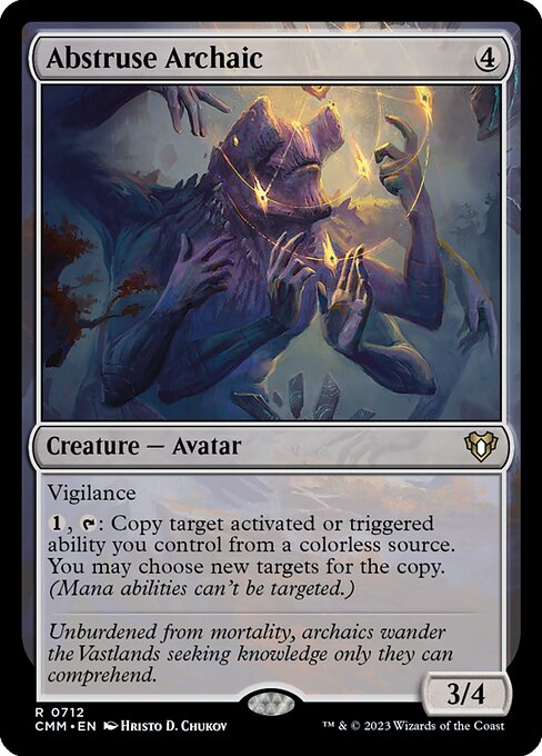 Magic the Gathering Card - Abstruse Archaic - MTG Circle