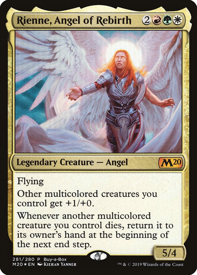 Magic the Gathering Card - Rienne, Angel of Rebirth - MTG Circle
