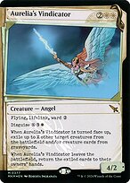 Magic the Gathering Card - Aurelia's Vindicator - MTG Circle