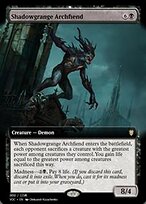 Magic the Gathering Card - Shadowgrange Archfiend - MTG Circle