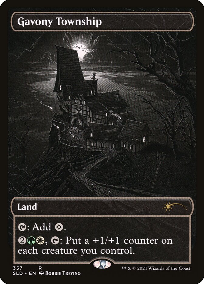 Magic the Gathering Card - Gavony Township - MTG Circle