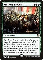 Magic the Gathering Card - Aid from the Cowl - MTG Circle