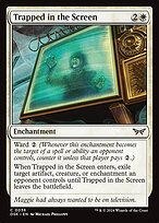 Magic the Gathering Card - Trapped in the Screen - MTG Circle