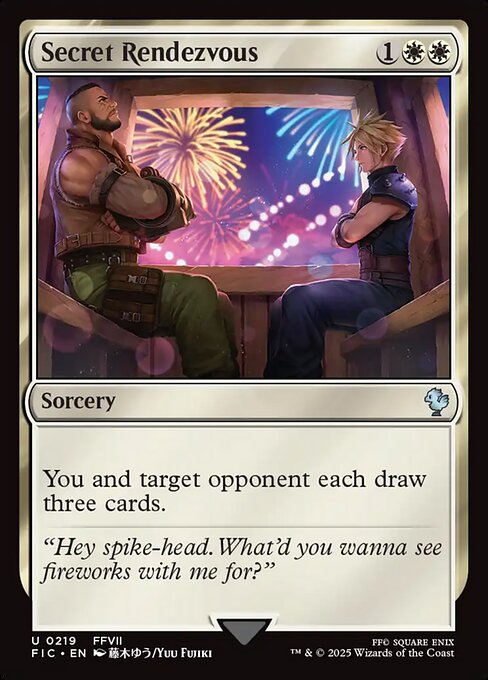 Magic the Gathering Card - Secret Rendezvous - MTG Circle