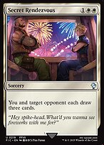 Magic the Gathering Card - Secret Rendezvous - MTG Circle
