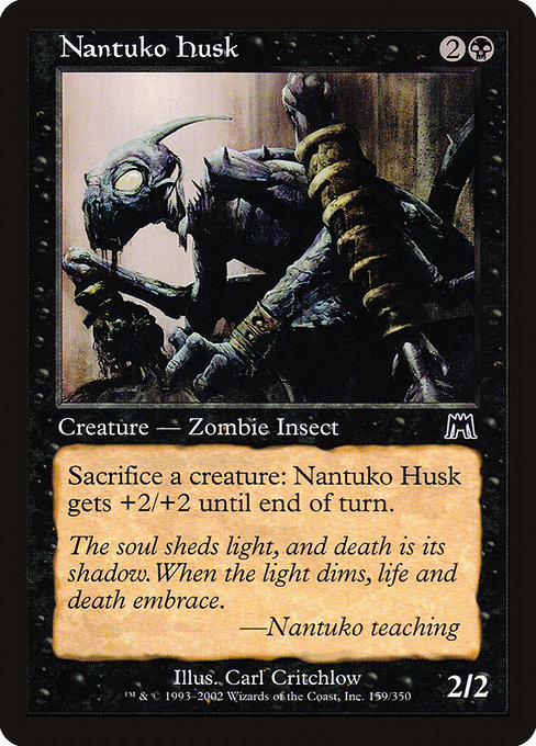 Magic the Gathering Card - Nantuko Husk - MTG Circle