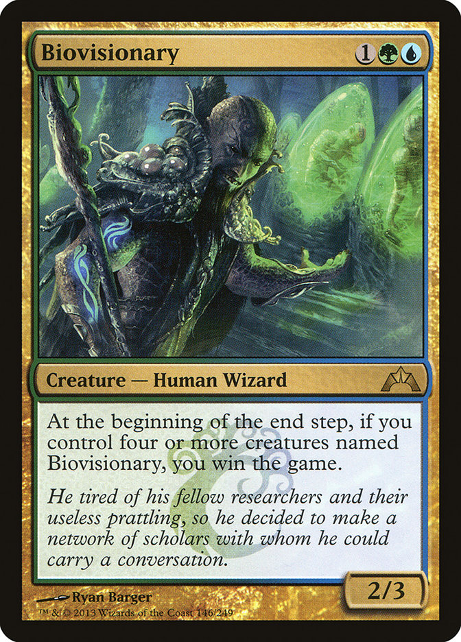 Magic the Gathering Card - Biovisionary - MTG Circle