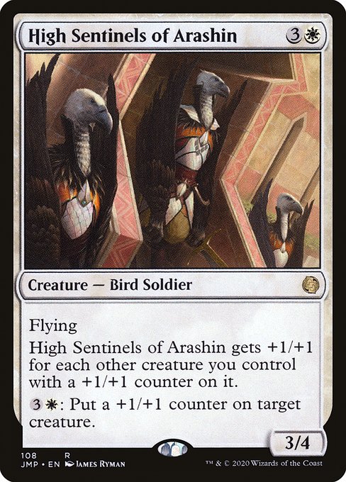 Magic the Gathering Card - High Sentinels of Arashin - MTG Circle