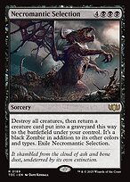 Magic the Gathering Card - Necromantic Selection - MTG Circle